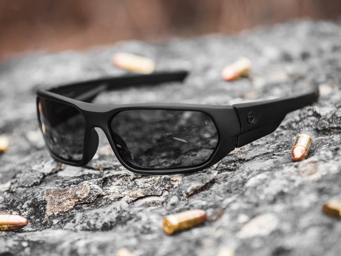 Magpul - Radius Eyewear, Polarized - Black Frame, Gray Lens/Silver Mirror