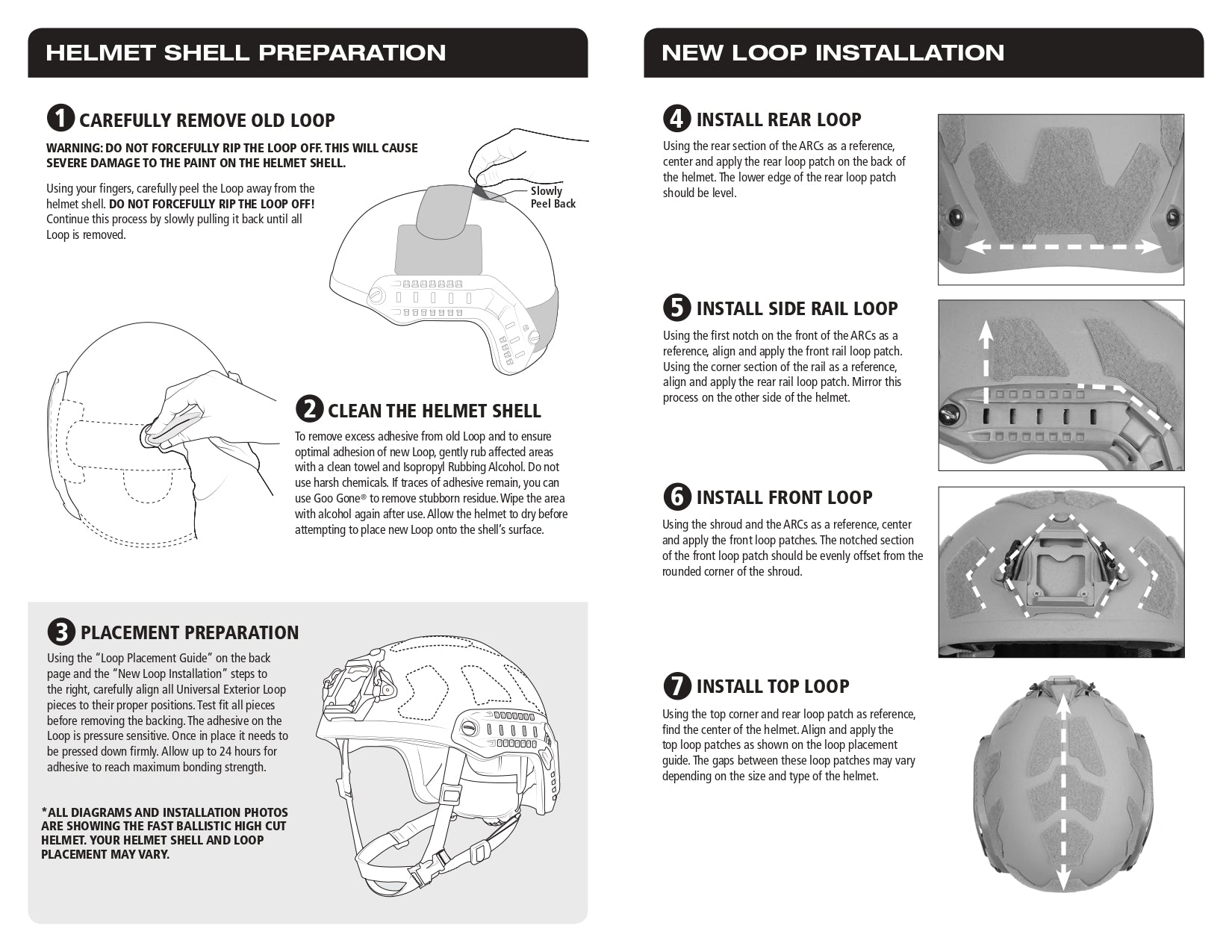 Ops Core - UNIVERSAL EXTERIOR LOOP KIT