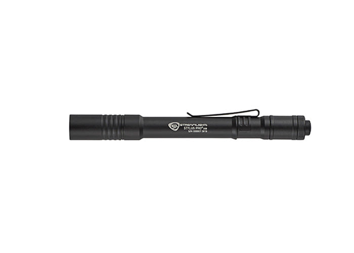 Stylus Pro USB - 120V AC - includes nylon holster - Black with white LED