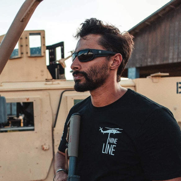 Magpul - Radius Eyewear, Polarized - Black Frame, Gray Lens/Silver Mirror