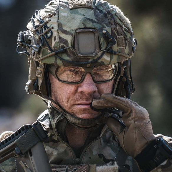 Magpul - Radius Eyewear - FDE Frame, Clear Lens