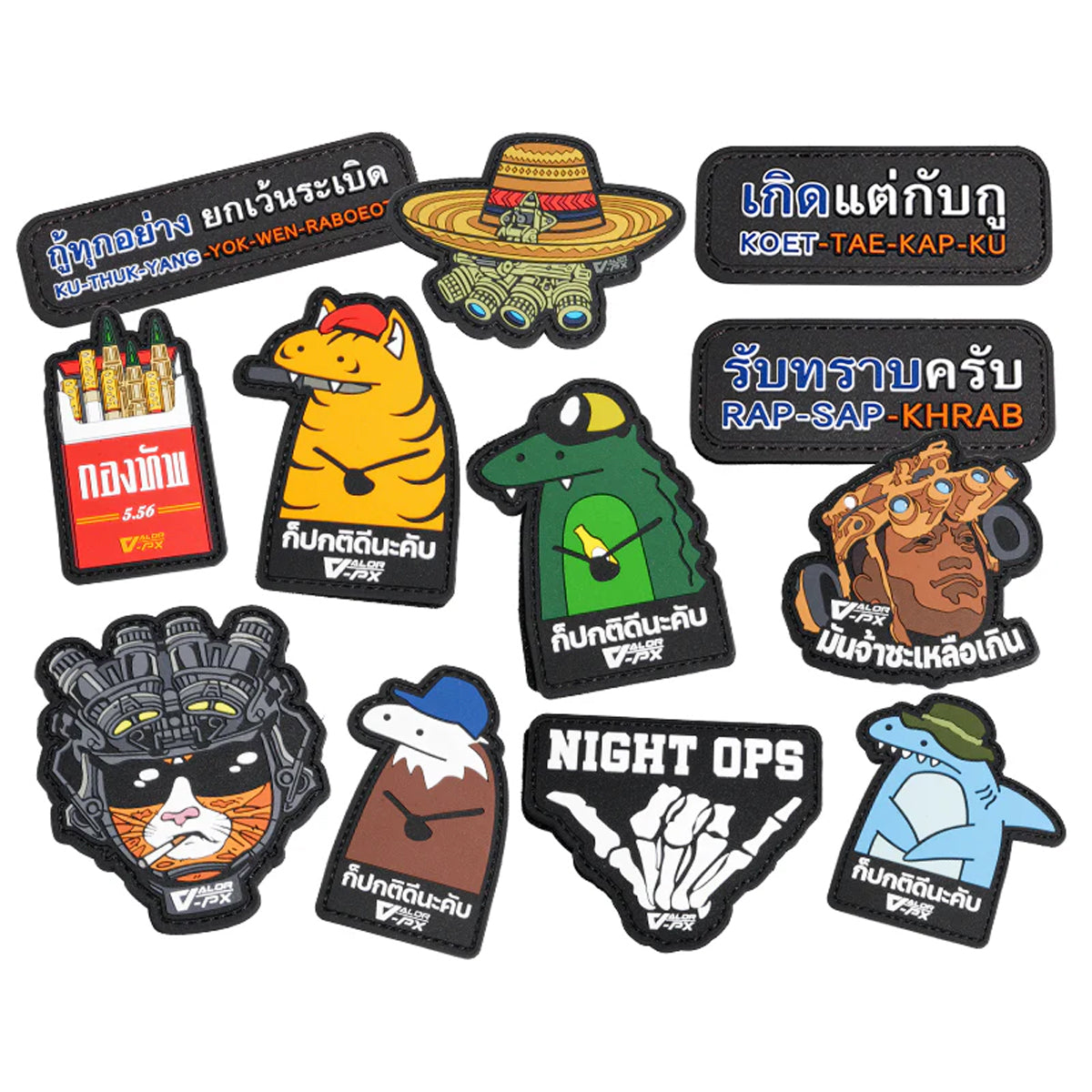 แพตช์ & สติกเกอร์ ( Patches & Stickers )