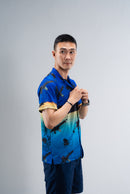 Valor PX-Hawaii-Shirt มัจฉานุจู่โจม [DARK BLUE]
