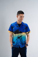 Valor PX-Hawaii-Shirt มัจฉานุจู่โจม [DARK BLUE]