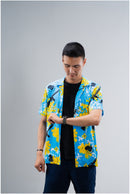 Valor PX-Hawaii-Shirt ไอยรา ห้าห้าหก [BLUE]