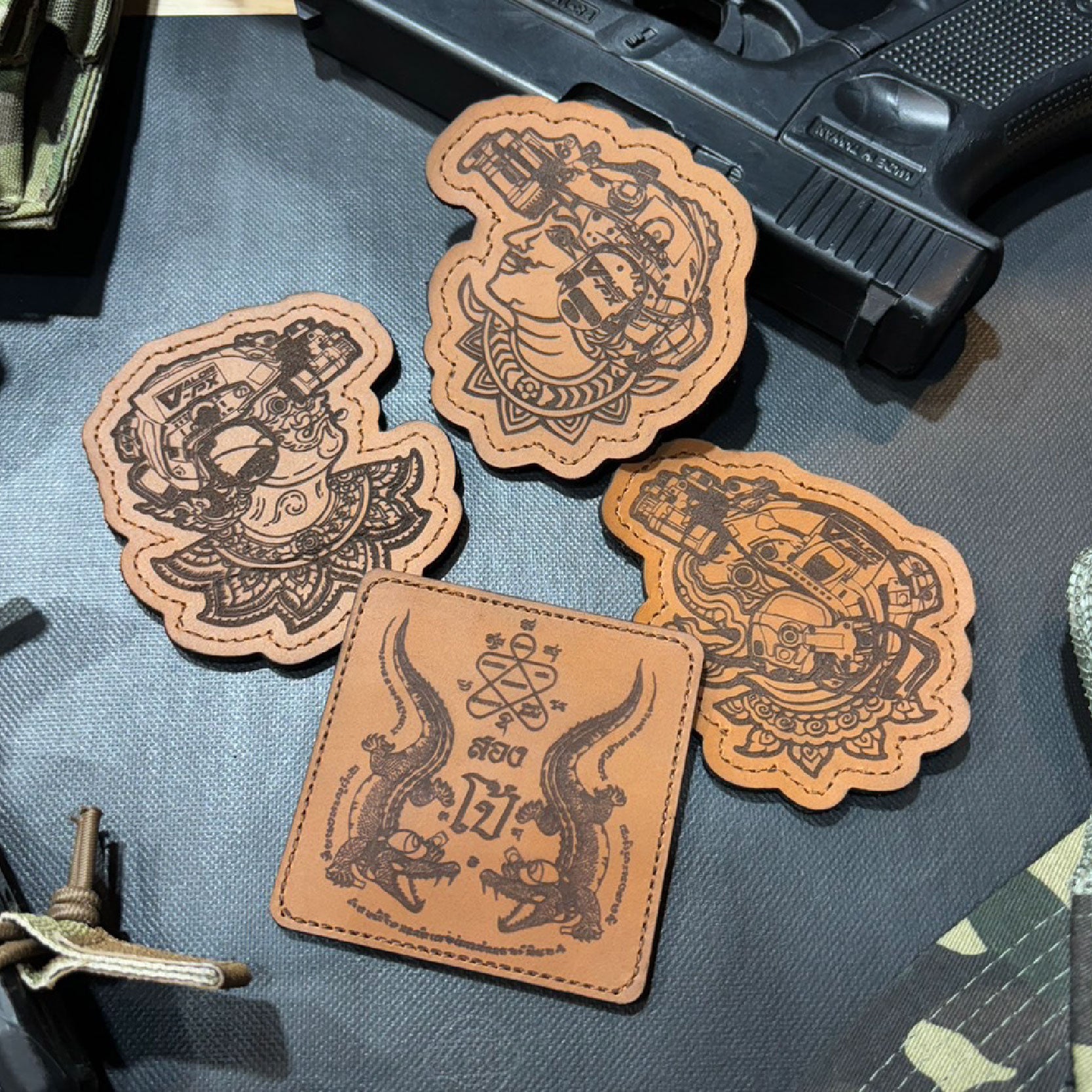 Valor PX Leather Patch ซีรีส์ รามเกียรติ์ Tactical