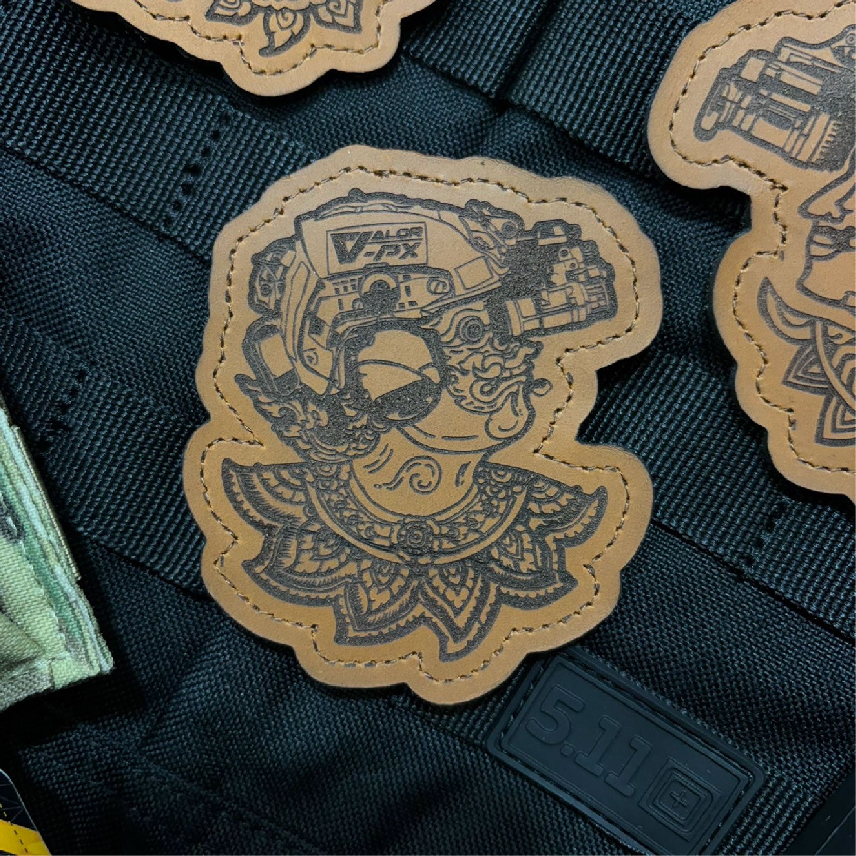 Valor PX Leather Patch ซีรีส์ รามเกียรติ์ Tactical