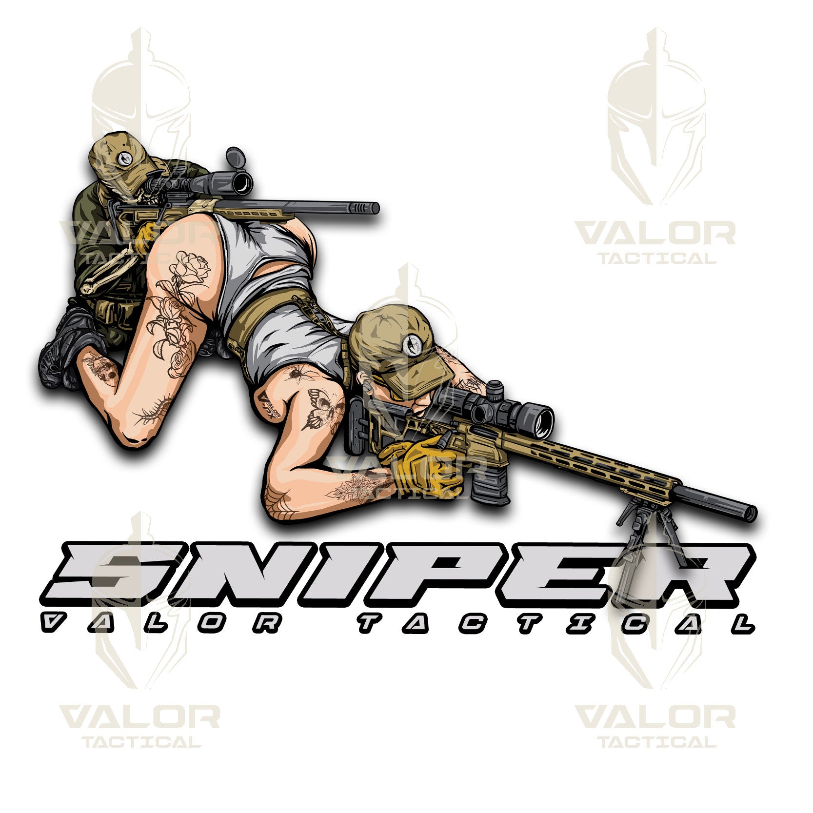 [ซื้อ 1 แถม 1] Valor PX Sniper T-Shirt