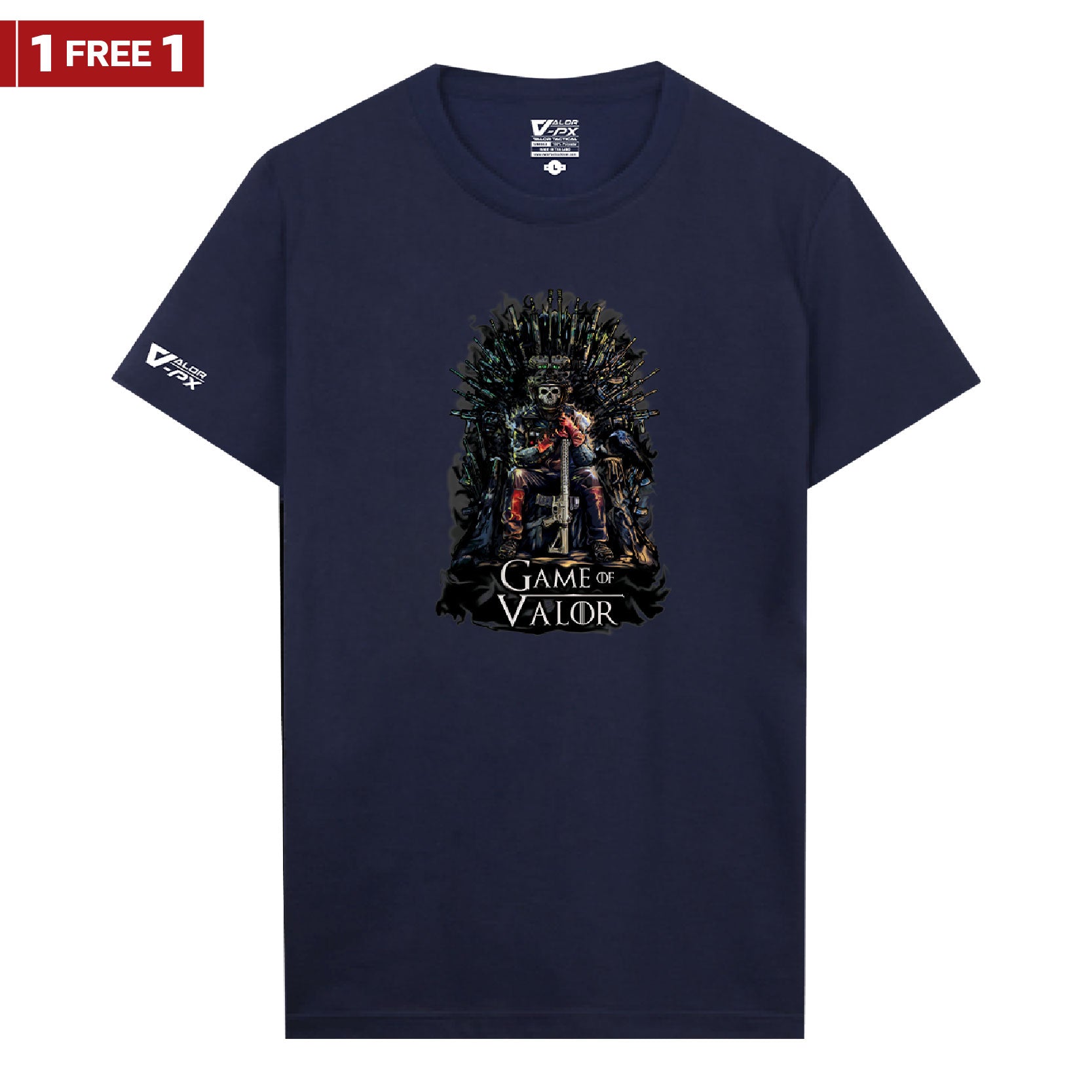 [ซื้อ 1 แถม 1] Valor PX Game Of Valor T-Shirt