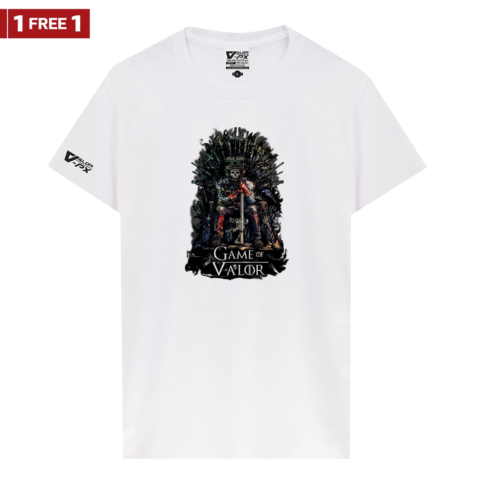 [ซื้อ 1 แถม 1] Valor PX Game Of Valor T-Shirt