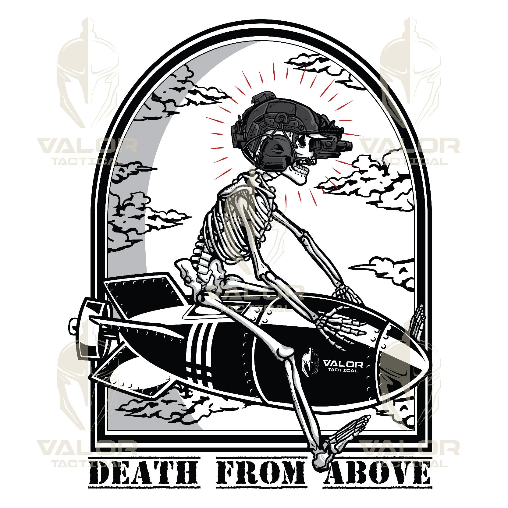 [ซื้อ 1 แถม 1] Valor PX Death From Above T-Shirt