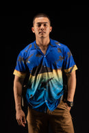 Valor PX-Hawaii-Shirt มัจฉานุจู่โจม [DARK BLUE]