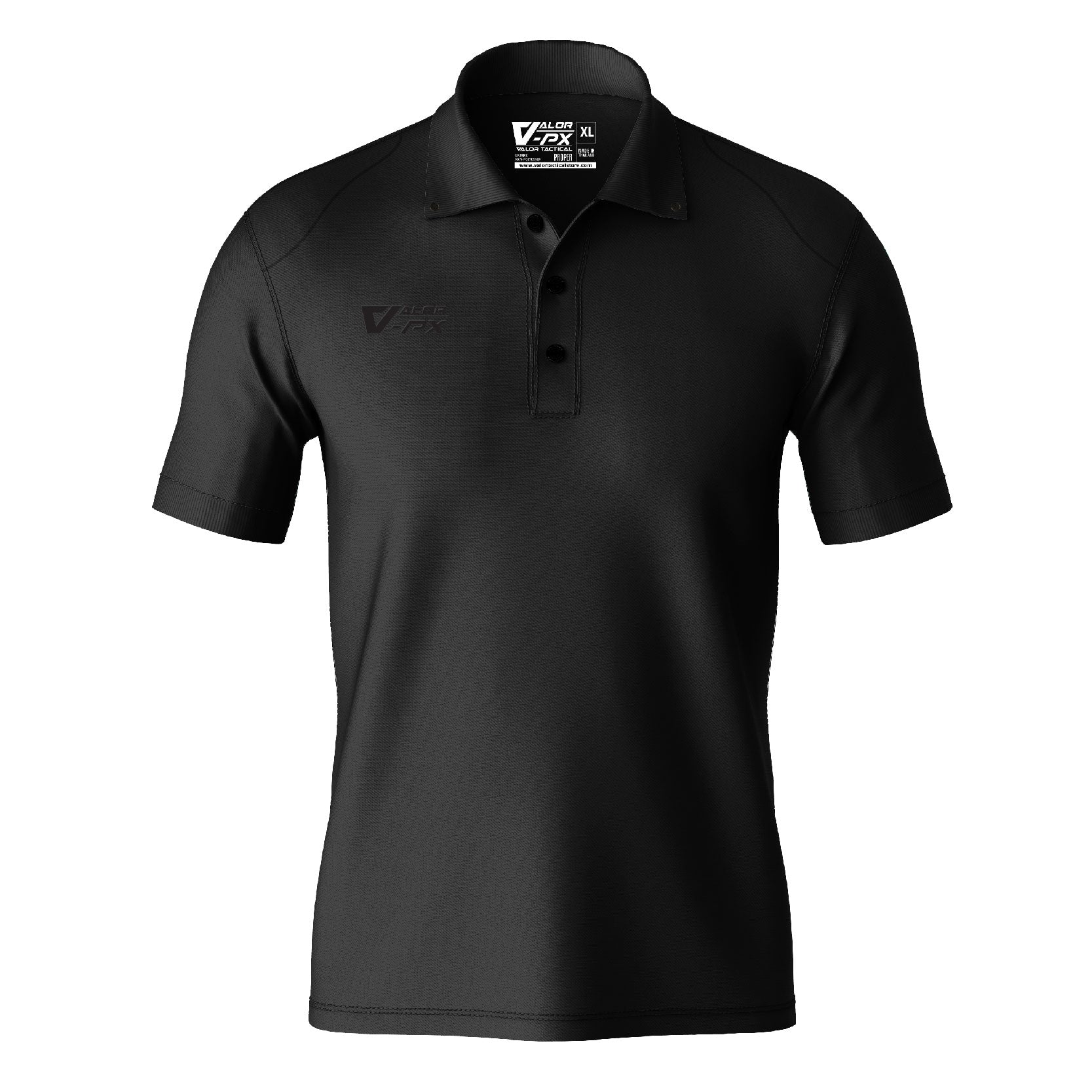 Valor PX Proper Polo Shirt, Hiden 3D Screen logo