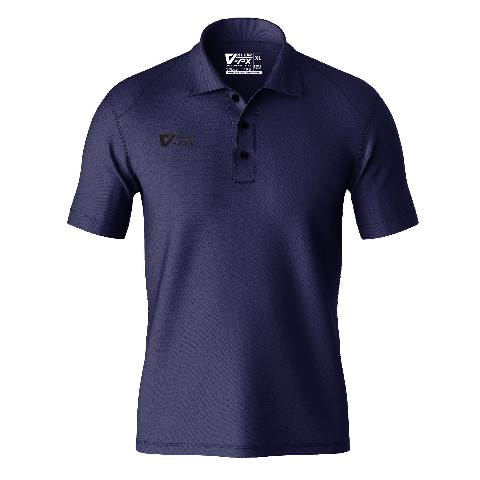 Valor PX Proper Polo Shirt, Hiden 3D Screen logo