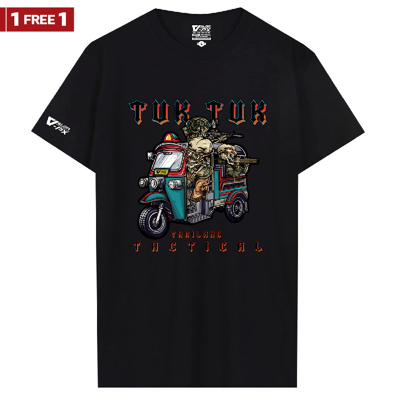 [ซื้อ 1 แถม 1] Valor PX Tuk Tuk T-Shirt