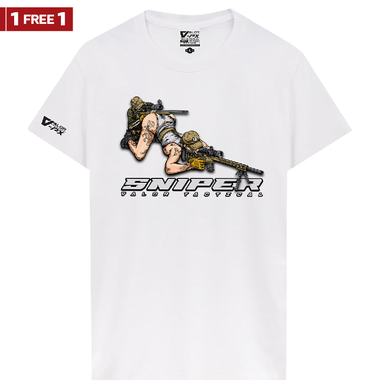 [ซื้อ 1 แถม 1] Valor PX Sniper T-Shirt