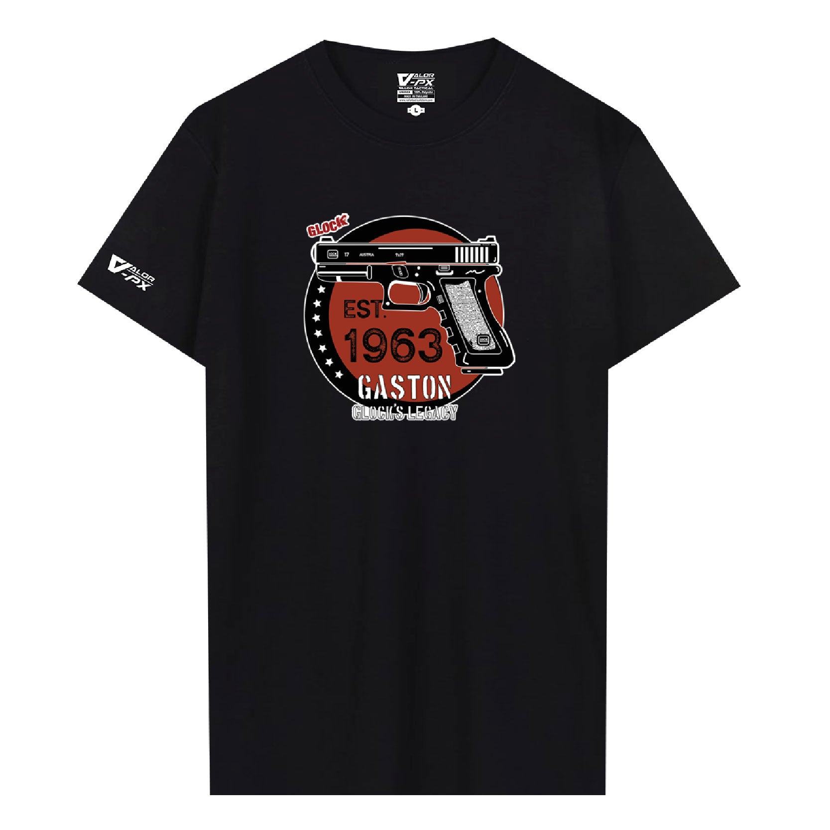 [ซื้อ 1 แถม 1] Valor PX Gaston Glock's Legacy T-Shirt