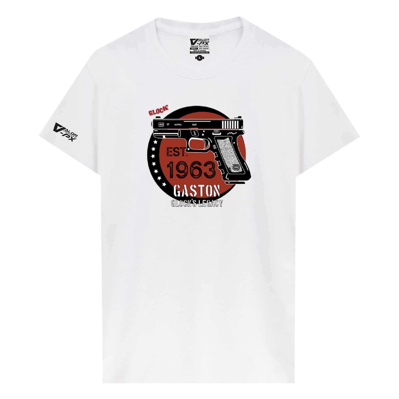 [ซื้อ 1 แถม 1] Valor PX Gaston Glock's Legacy T-Shirt