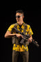 Valor PX-Hawaii-Shirt พญาครุฑประทับ Scar [YELLOW]