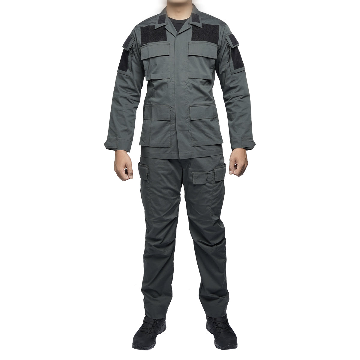 เสื้อมาตรฐาน ทรงใส่ในภารกิจได้มุมมองด้านหน้า VALOR PX - Standard BDU Pants [ตชด.] เสื้อพราง ตำรวจตระเวณชายแดน