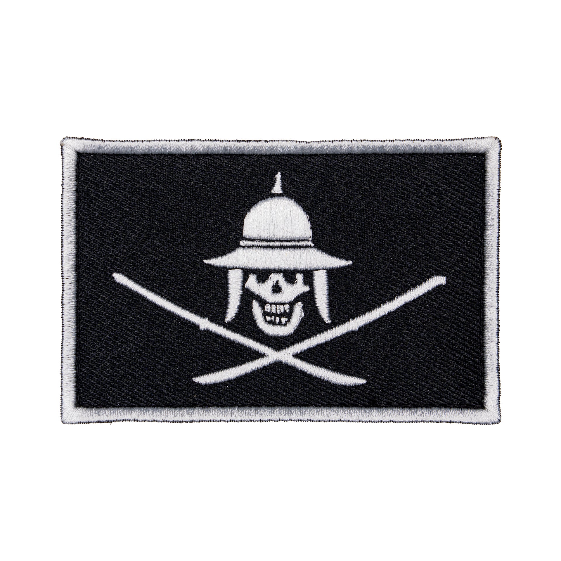 แพทช์ปัก VALOR PX - Embroidered Patch "Jolly Roger" อาร์มติดเสื้อ ขนาด 8cm x 5cm