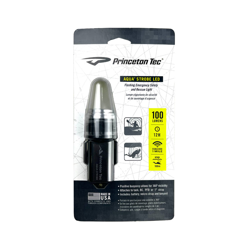 Princeton Tec - AQUA STROBE LED [ Black ]