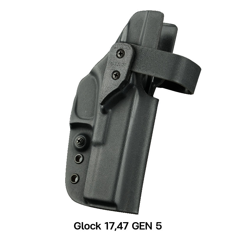 G-Code XSR Level 2 Duty Holster Right Hand With Brushed Aluminum