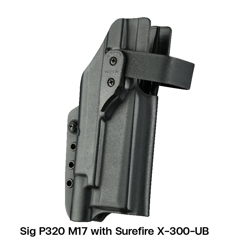 G-Code XSR Level 2 Duty Holster Right Hand With Brushed Aluminum