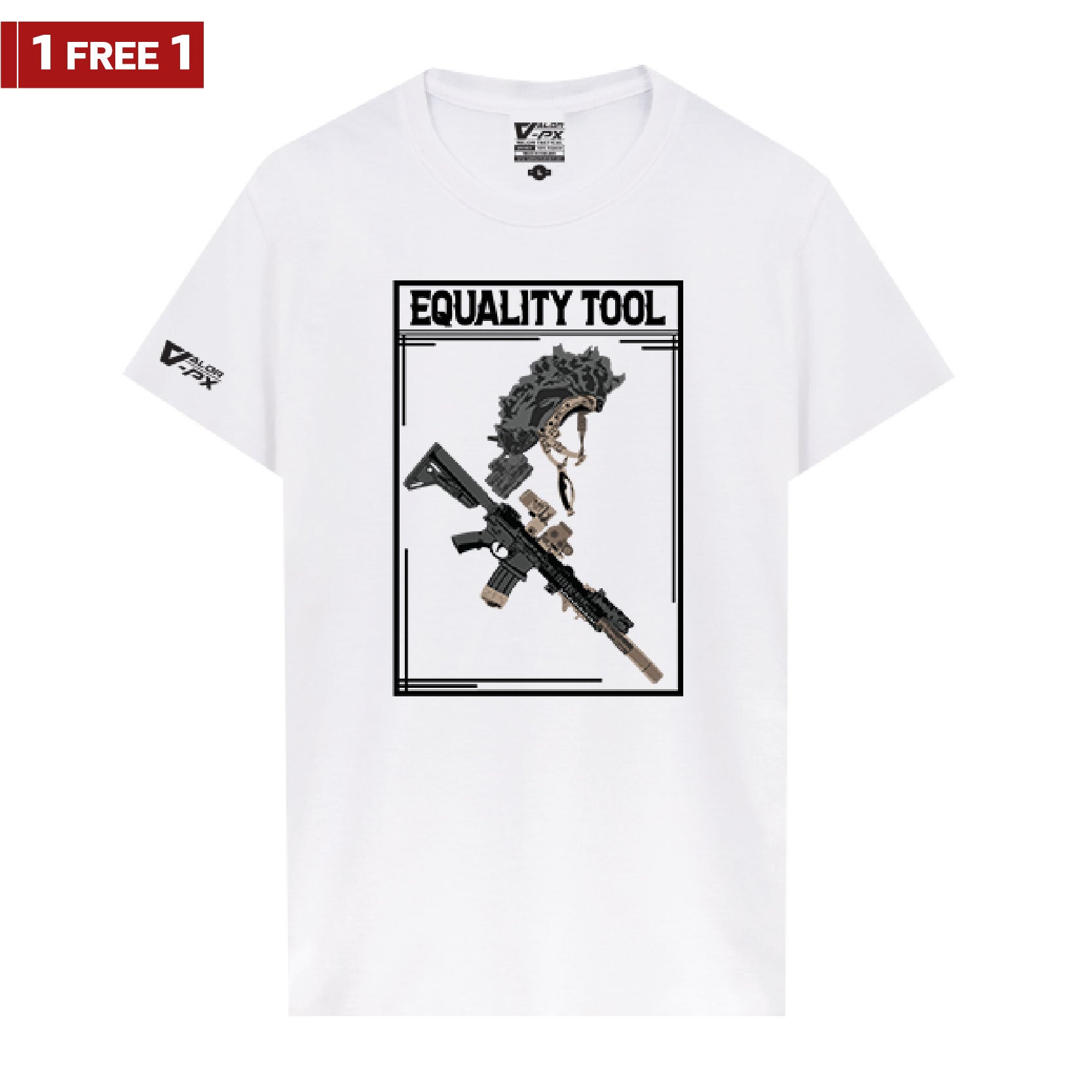 [ซื้อ 1 แถม 1] Valor PX Equality Tool T-Shirt
