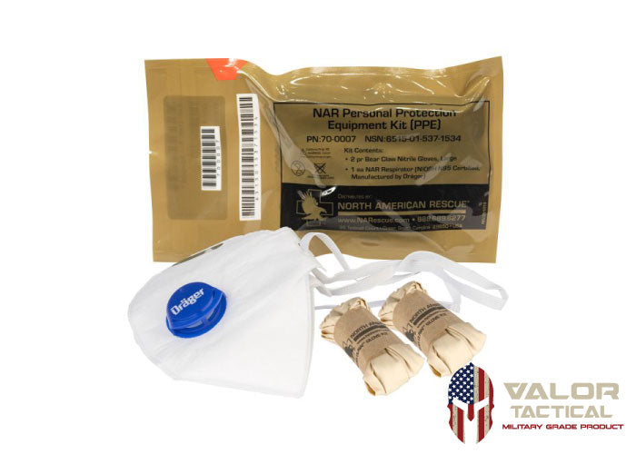 Valor Rescue Kit North American Rescue - KIT, PERSONAL PROTECTION EQUIPMENT