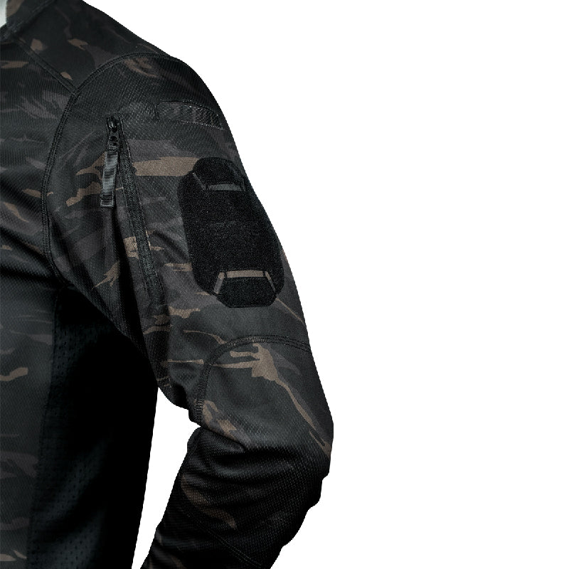 Valor PX Standard Operation Shirt, SOS (Black Tiger Stripe)