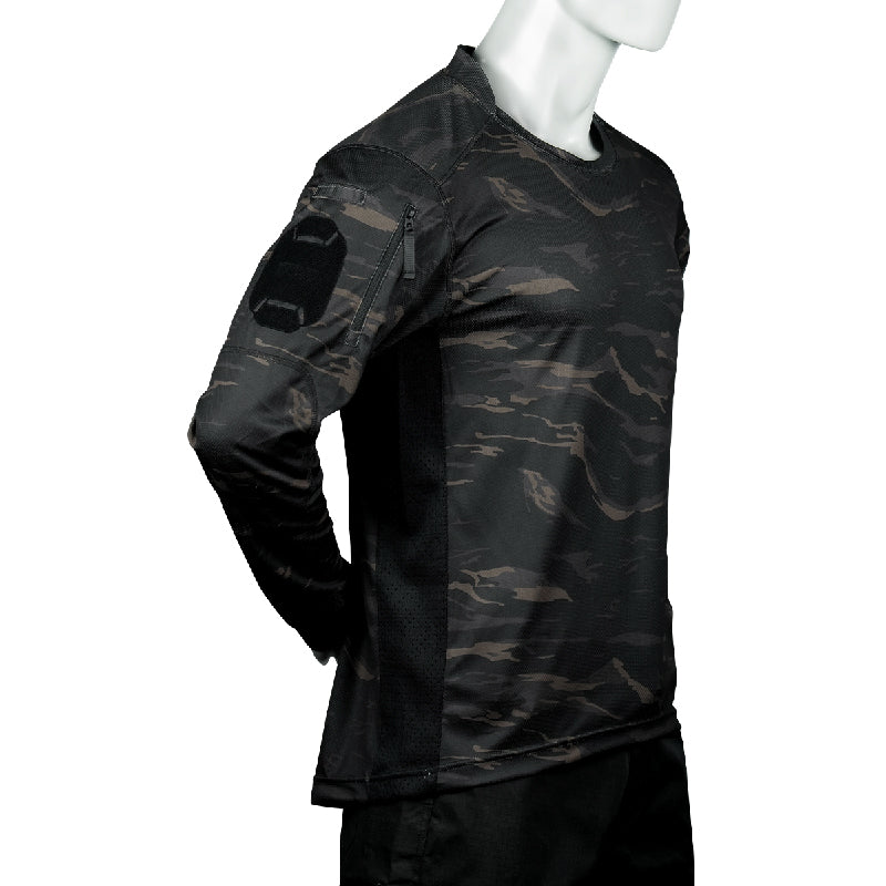 Valor PX Standard Operation Shirt, SOS (Black Tiger Stripe)