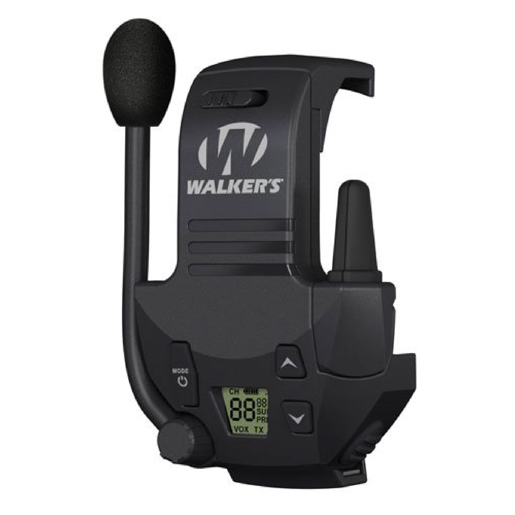 Walker's Razor Walkie Talkie Attachment, Handsfree Communication up to 3 Miles