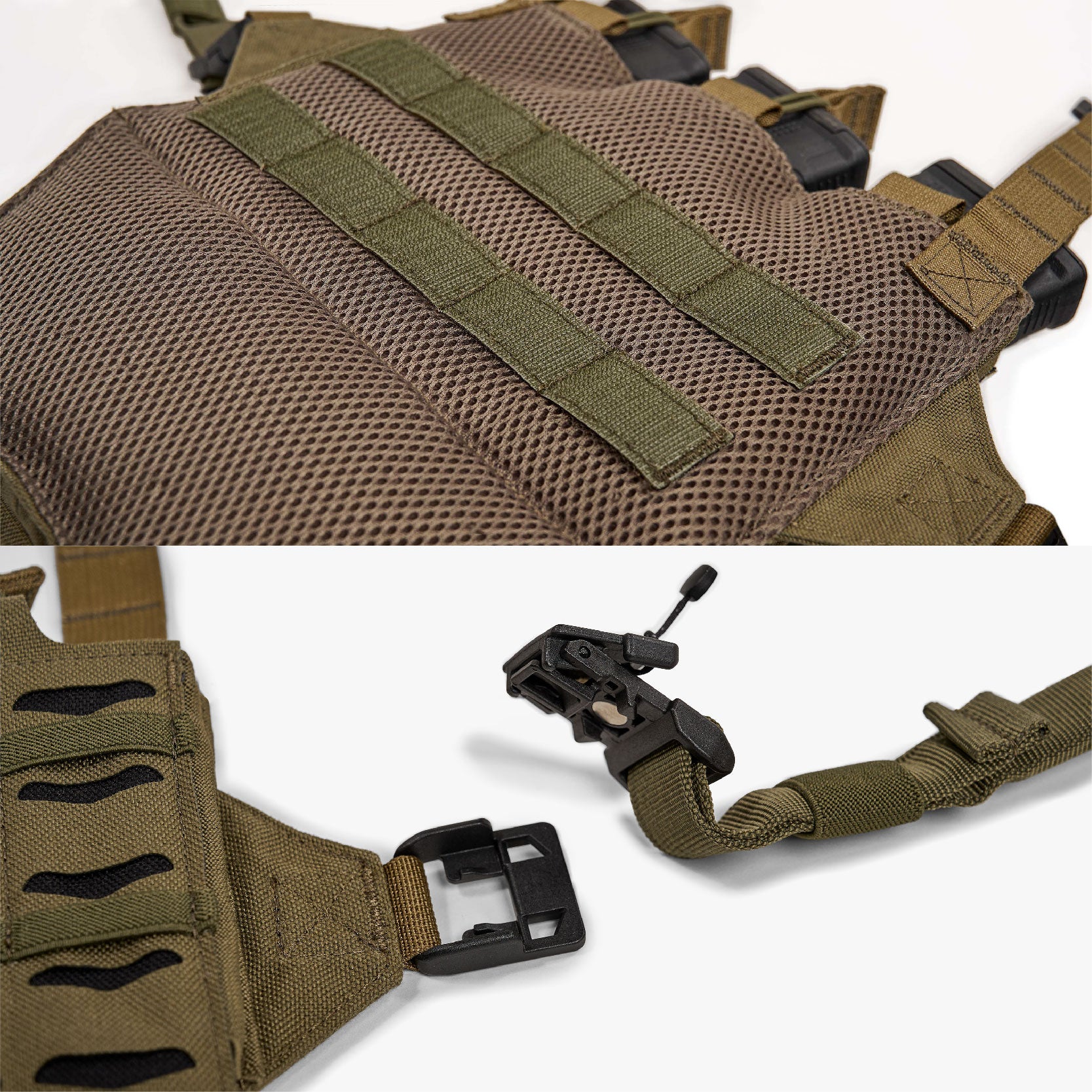 Taktische Brusttasche Für Outdoor & Sport | Mit Handyhalter & MOLLE-System | Wasserdicht, Atmungsaktiv