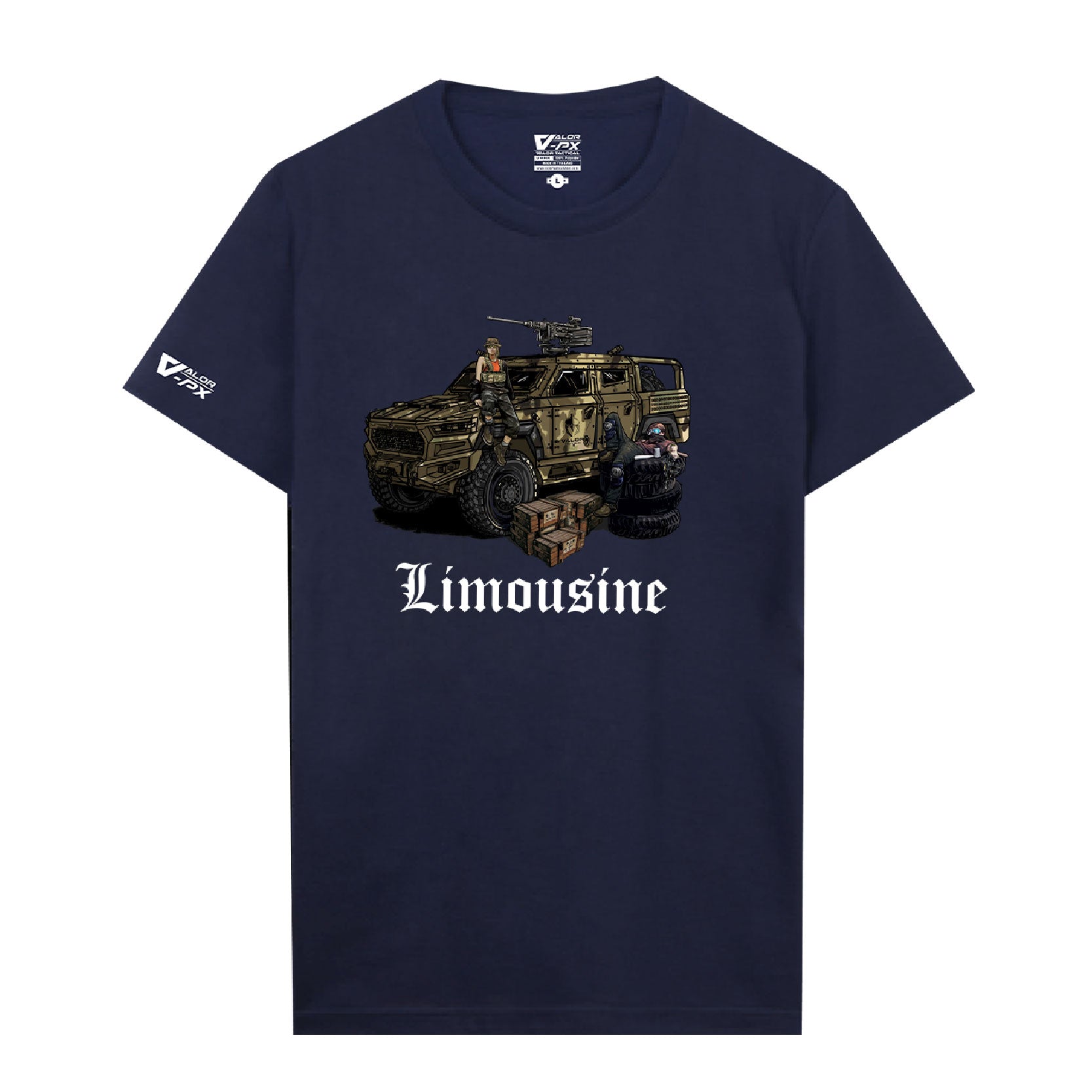 [ซื้อ 1 แถม 1] Valor PX Limousine T-Shirt