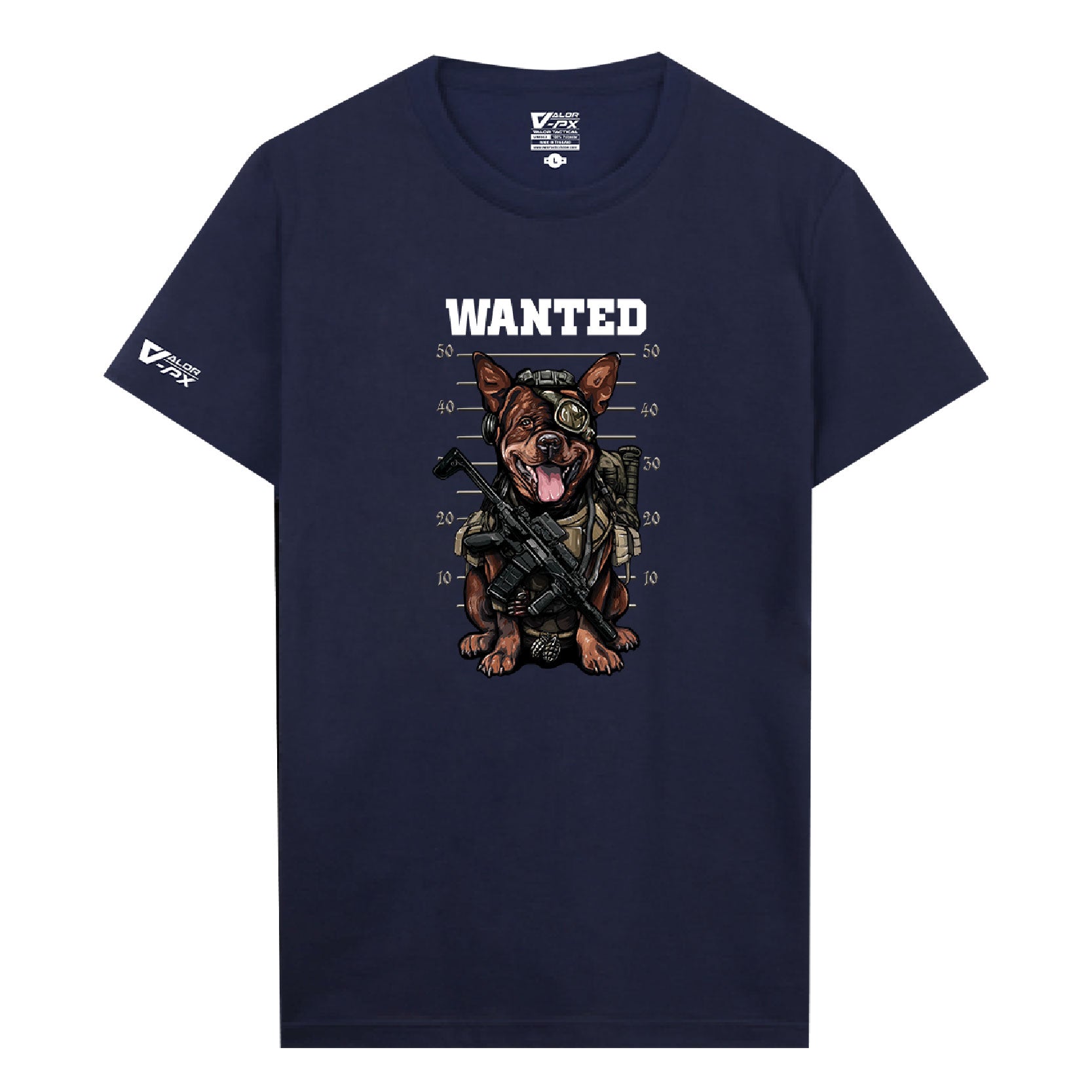 [ซื้อ 1 แถม 1] Valor PX Wanted T-Shirt