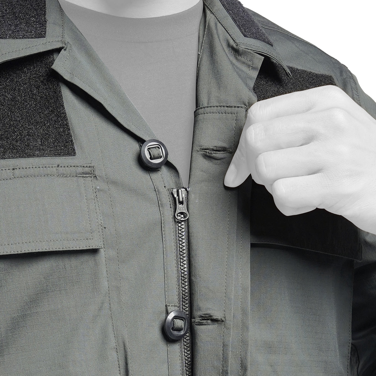 เสื้อ VALOR PX - Standard BDU [ตชด.] เสื้อพราง ตำรวจตระเวณชายแดน ซิปและกระดุม  มาตรฐาน 