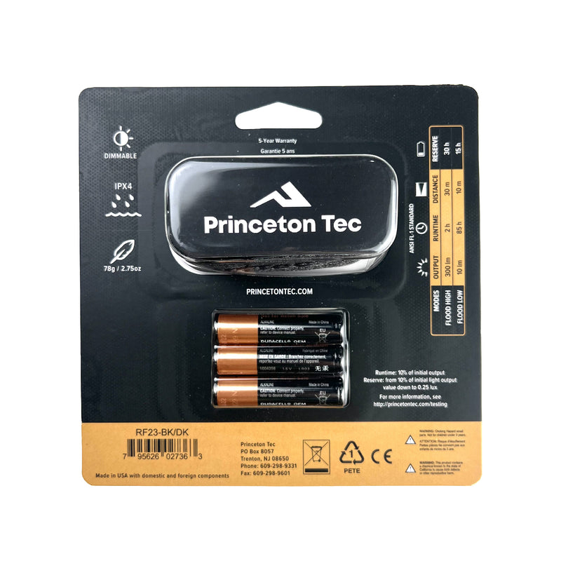 Princeton Tec - REFUEL 300, LED Headlamp [ Black ]