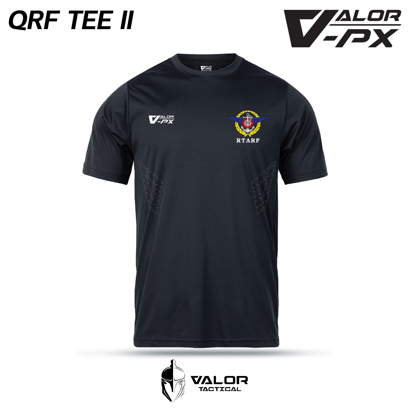 (สกรีนโลโก้ฟรี) หน่วยงานภายใน กองบัญชาการกองทัพไทย (Ver.ENG) Valor PX เสื้อยืด รองใน