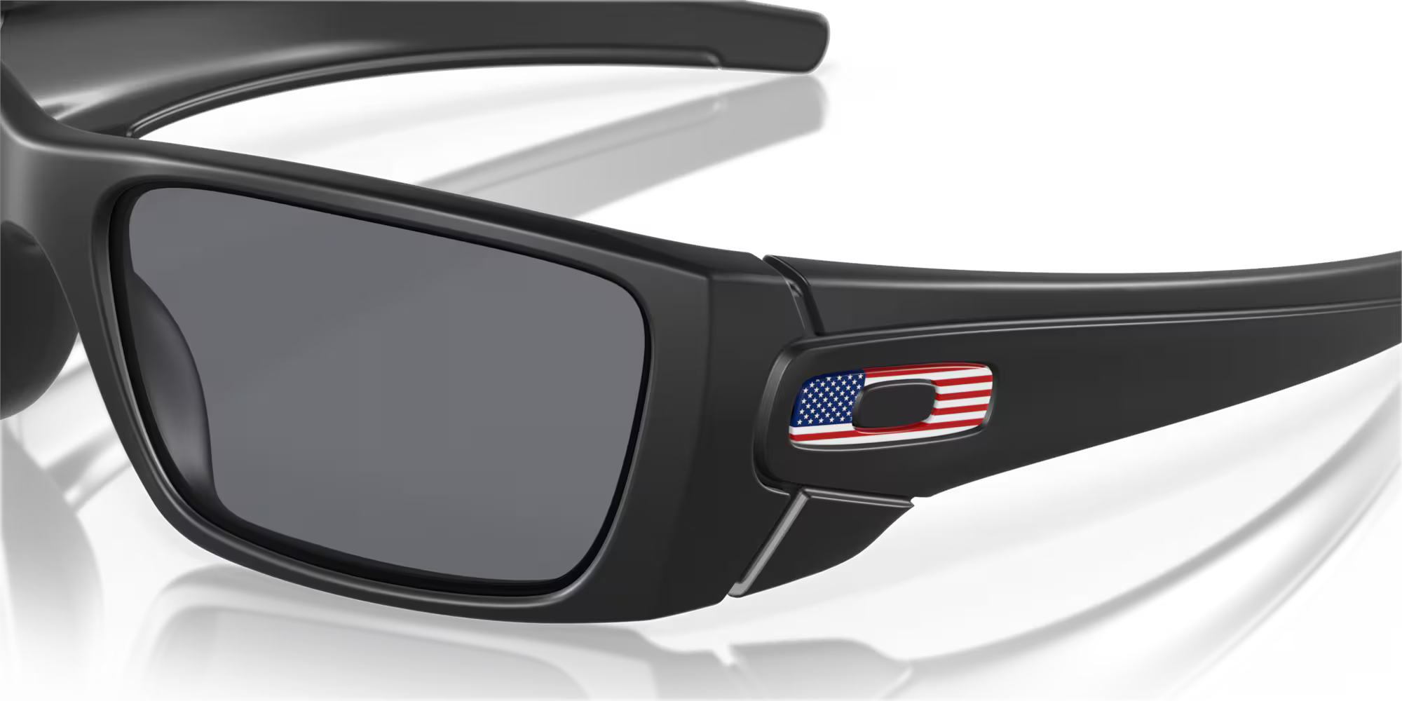 แว่นตามาตรฐาน ทหารมุมมองภาพด้านข้างรุ่น OAKLEY SI Fuel Cell [USA Flag Collection]
