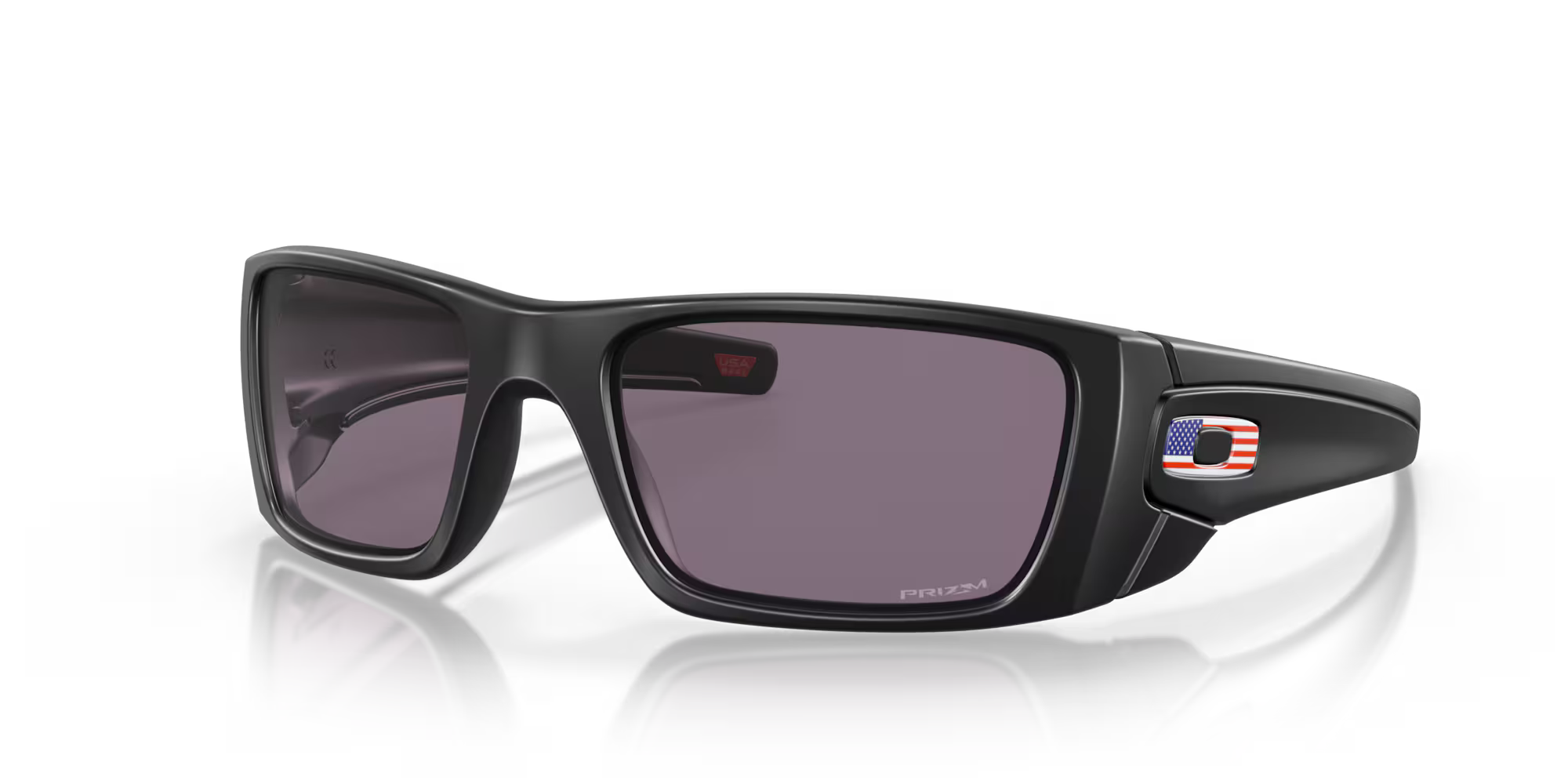 OAKLEY SI - SI Fuel Cell [USA Flag Collection] ลายเอกลักษณ์ธงชาติบริเวณ ขาแว่นตา เลนส์ตัดแสง สีม่วง