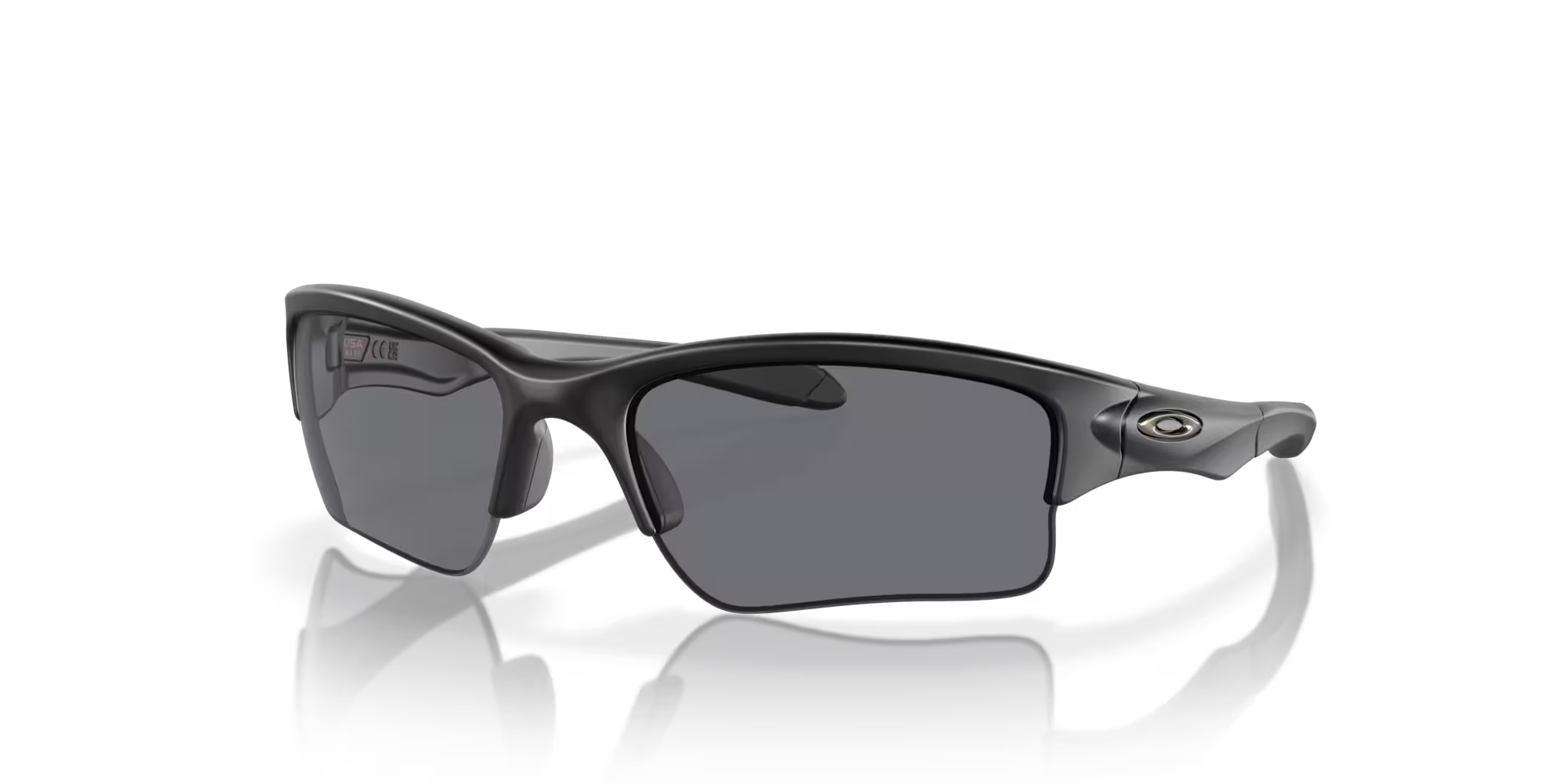 OAKLEY SI - Quarter Jacket Matte Bik แว่นตามุมมองด้านหน้า มาตรฐานกันสะเก็ด 