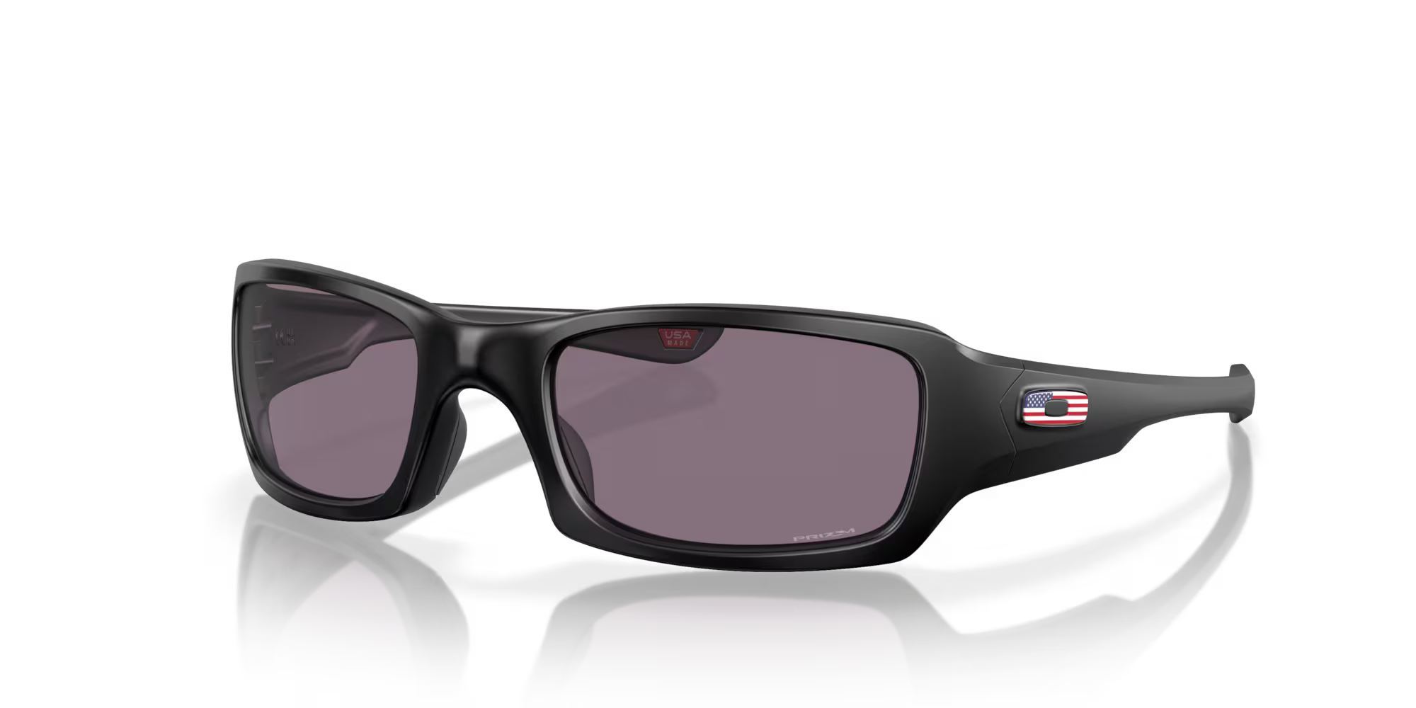 OAKLEY SI - SI Fives Squared [ USA Flag Collection] ขาแว่นมาตรฐาน มีเอกลักษณ์ที่ลายธงชาติบริเวณขาแว่นตา