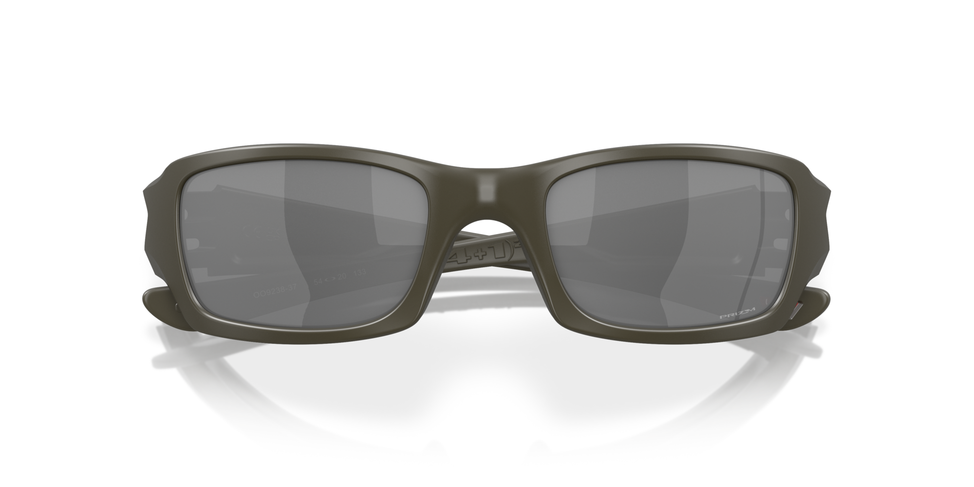 OAKLEY SI แว่นตา Fives Squared [OD Green Collection] สีเทา มุมมองจาดกด้านหน้า 