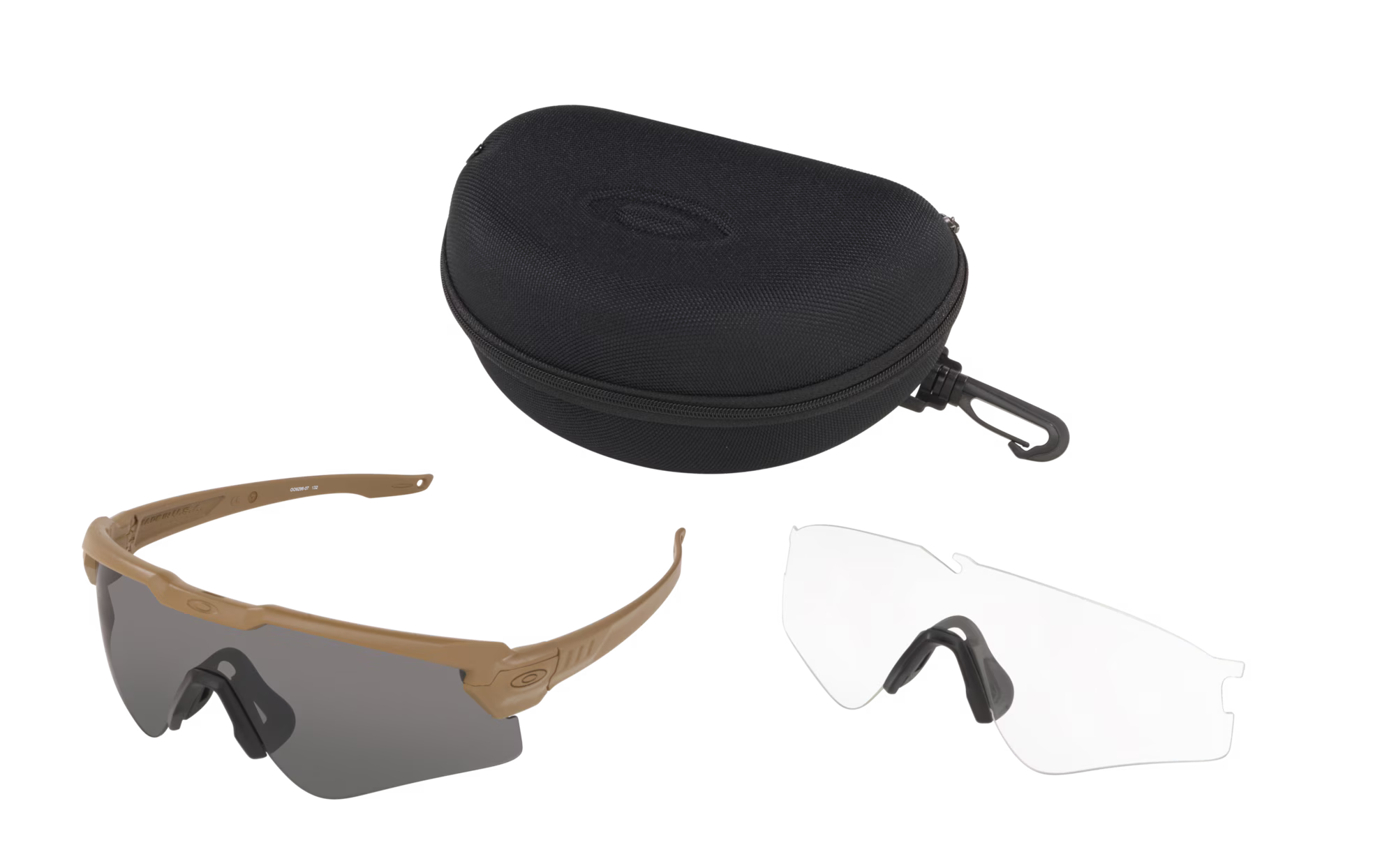OAKLEY SI รุ่น  SI Ballistic M Frame Alpha [Multi Lenses Clear & Grey] แว่นตา  พร้อมเลนส์แว่น และกล่อง 
