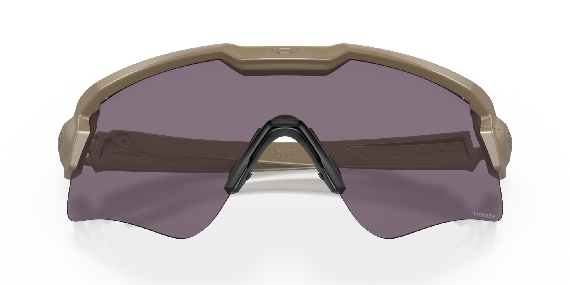 OAKLEY SI - SI Ballistic M Frame Alpha [ Multi Lenses Grey & Clear] มุมมองจากภาพด้านหน้า 