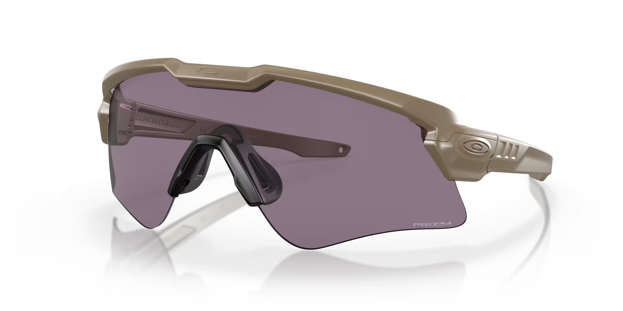 OAKLEY SI - SI Ballistic M Frame Alpha สี [ Multi Lenses Grey & Clear] ขาแว่นสีทอง มาตรฐานทหารอเมริกา เลนส์ตัดแสงรบกวน