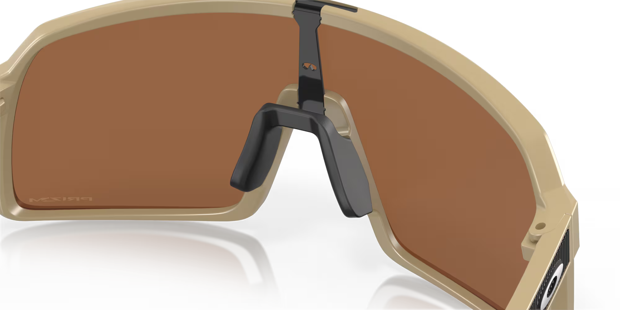 OAKLEY SI - SI Sutro เลนส์เดี่ยว ตัดแสงกันแสงแดด เลนส์สีชา มุมมองแว่นจากด้านใน 