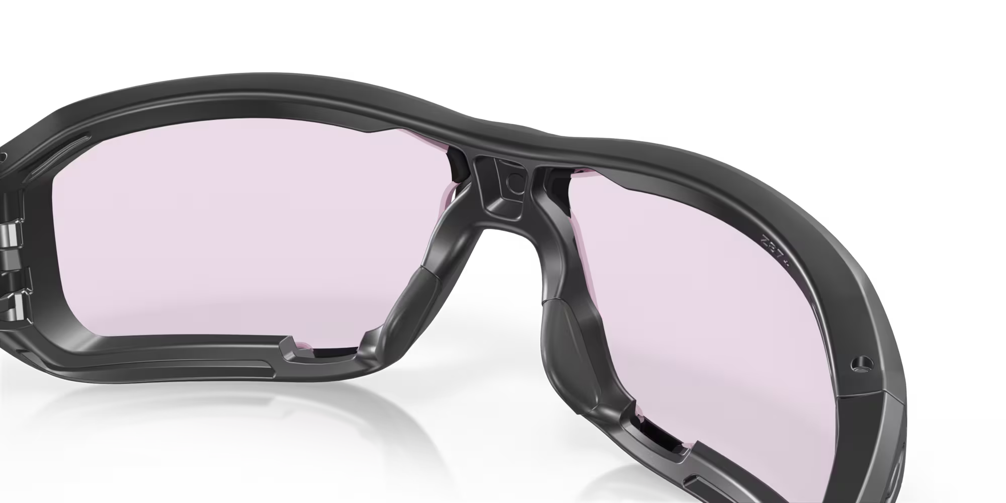OAKLEY SI แว่นตา SI Ballistic HNBL [Multi Lenses TR45 & TR22 & Clear] เลนส์ด้านหลัง เห็นมุมมองเลนส์แว่นชัดเจน 
