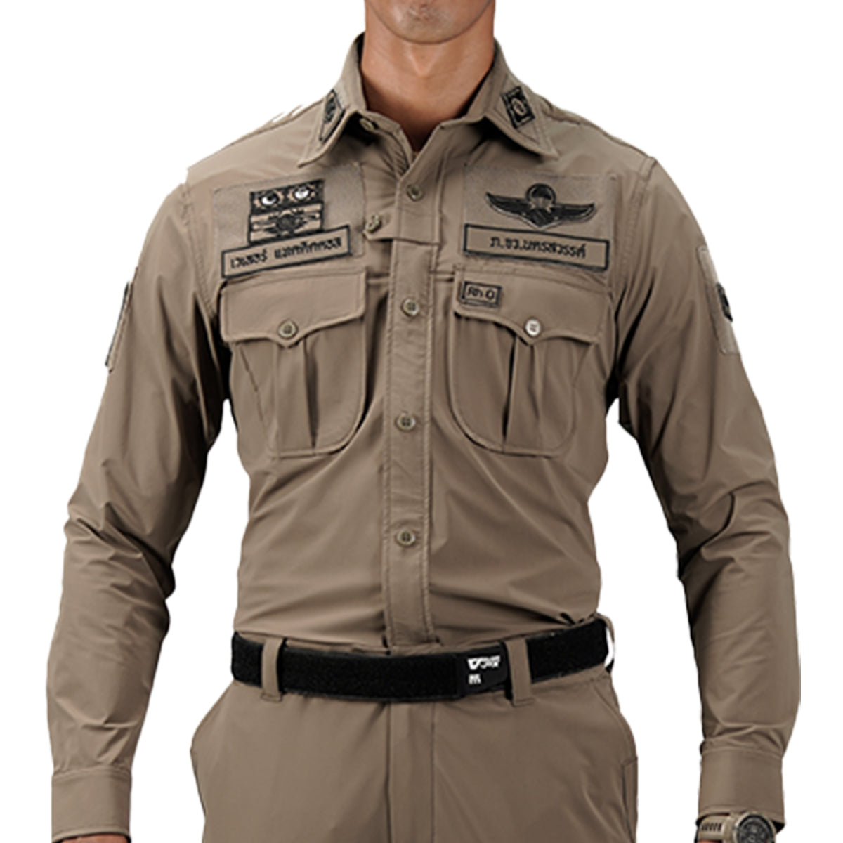 VALOR PX - PATROL POLICE SHIRT Gen 2 [KHAKI]